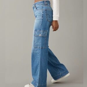 American eagle Dreamy Drape cargo jean